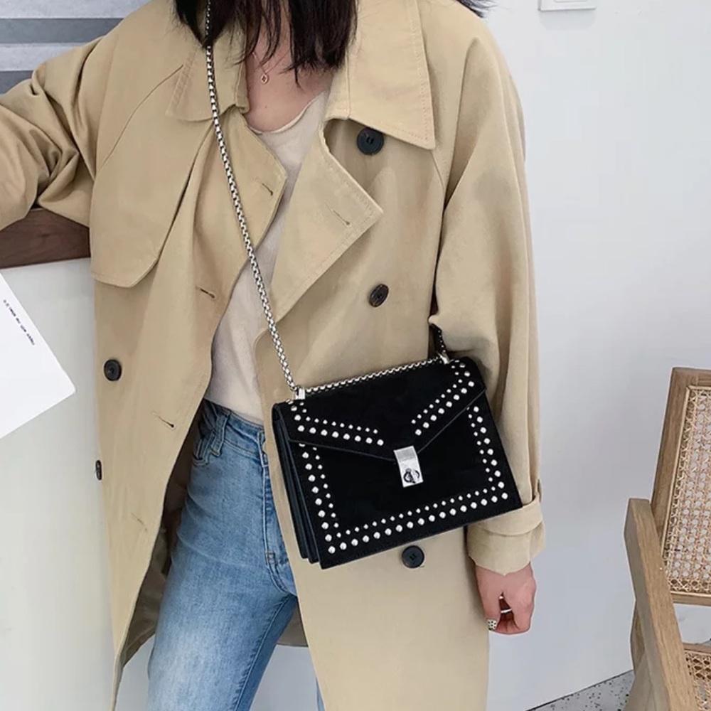 🆕RONNY Lux Rivet Handbag